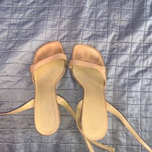 Tan wedges
